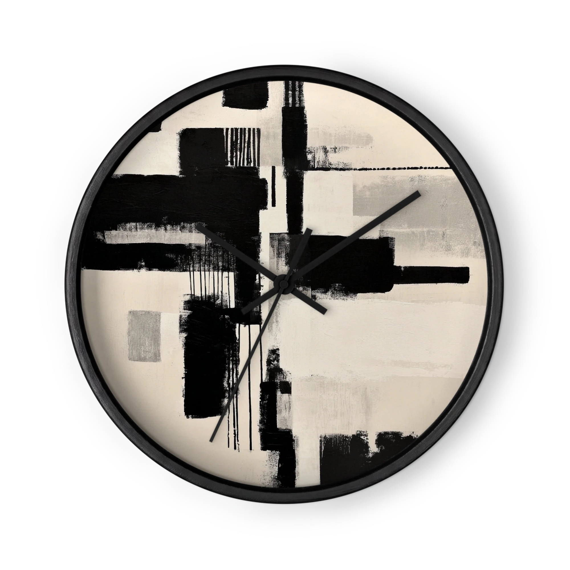Abstract Wall Clocks — Shape Meets Time