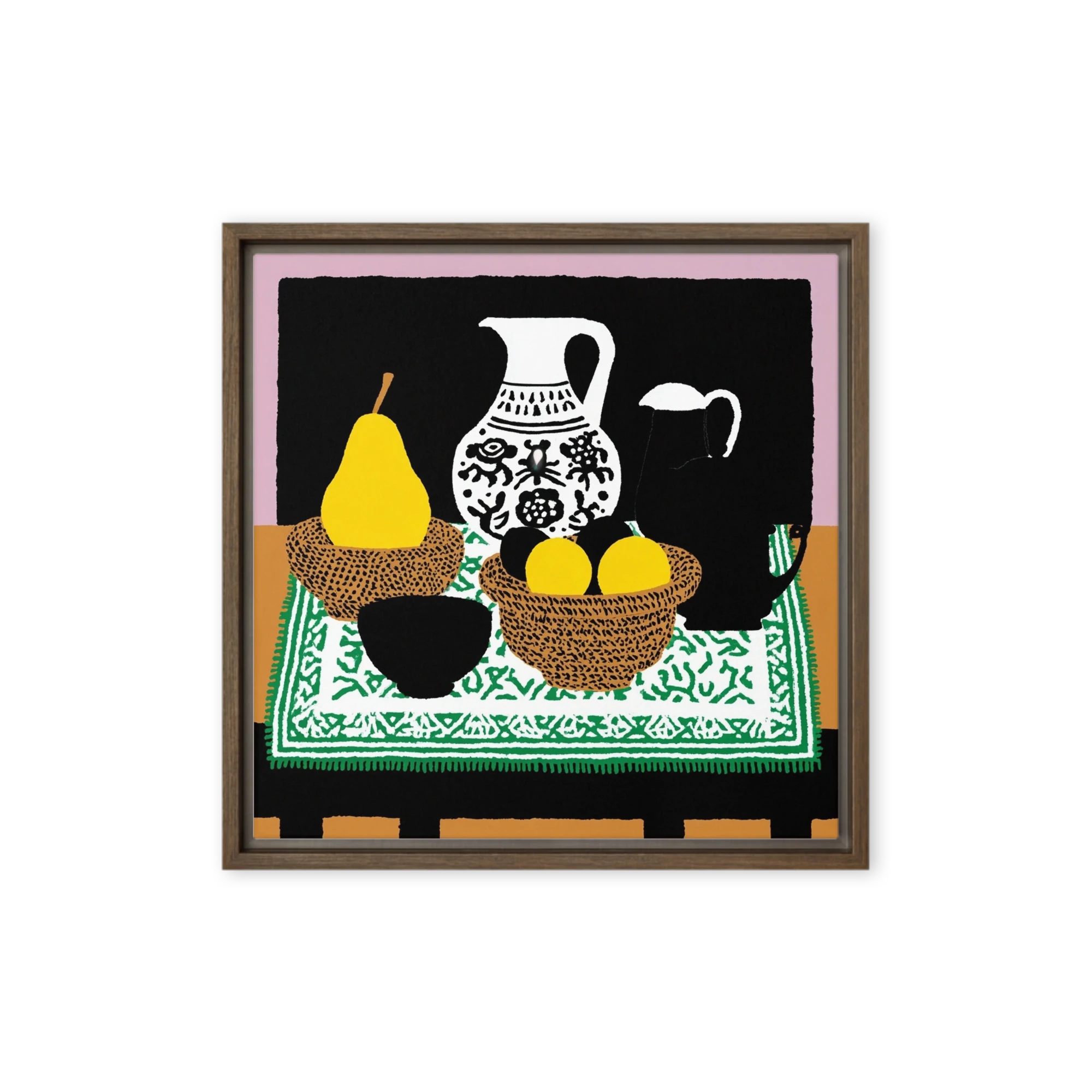 Still Life with Pear and Pitcher | Art Print