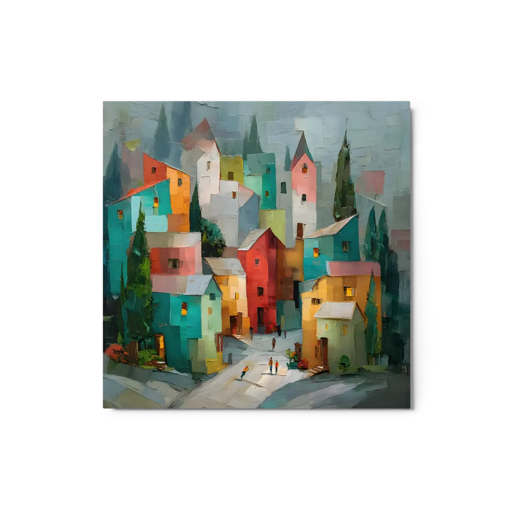 Patchwork Village | Art Print