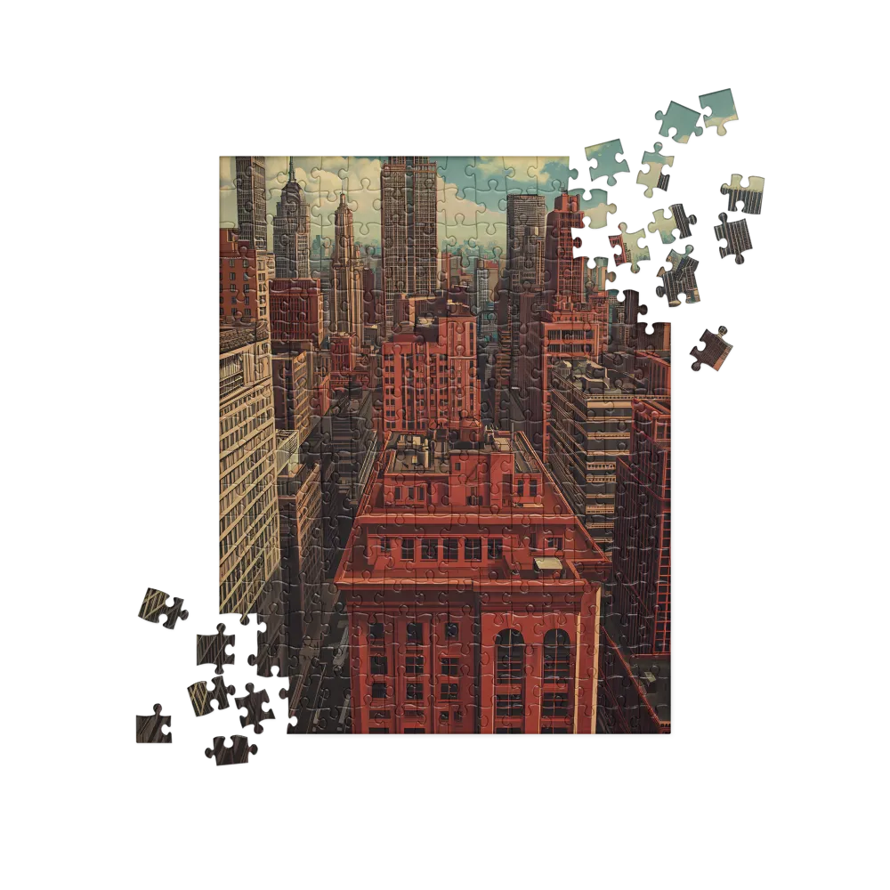 Metropolitan Airscape 
 Jigsaw Puzzle