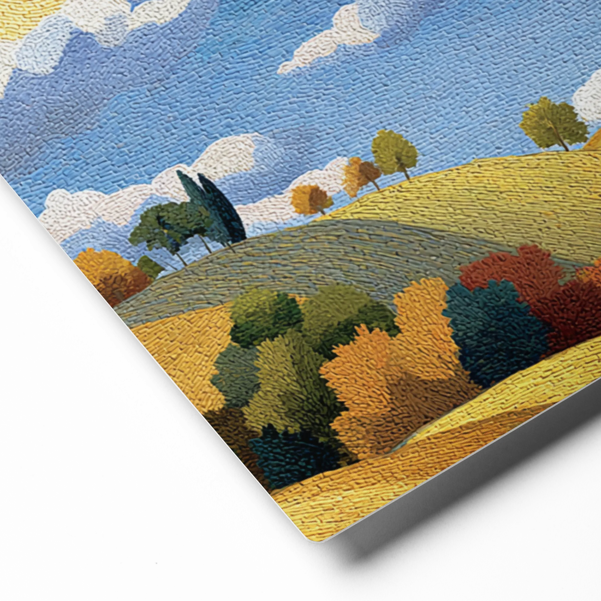 Sunlit Hills Mosaic | Art Print