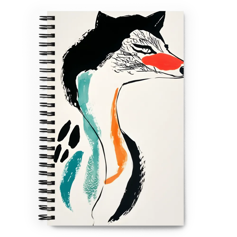 Fox in Bold Lines
