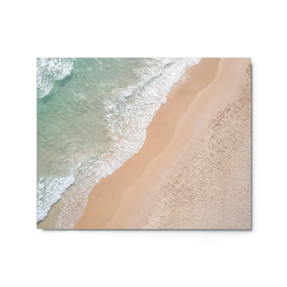 Coastal Serenity 
 Poster with White Frame | 12″x 16″