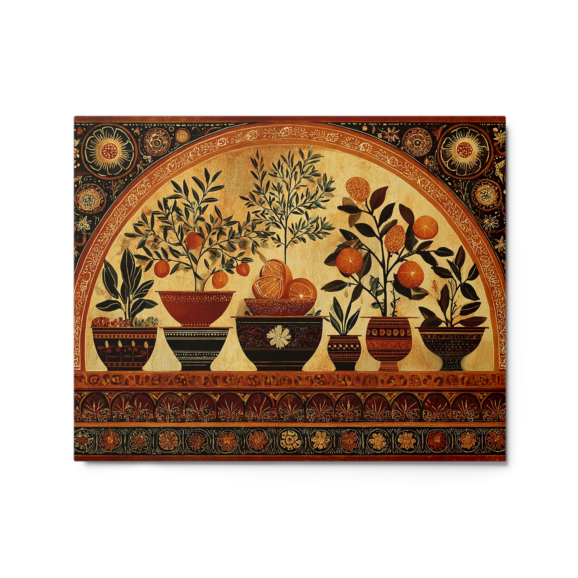 Citrus Alcove Fresco