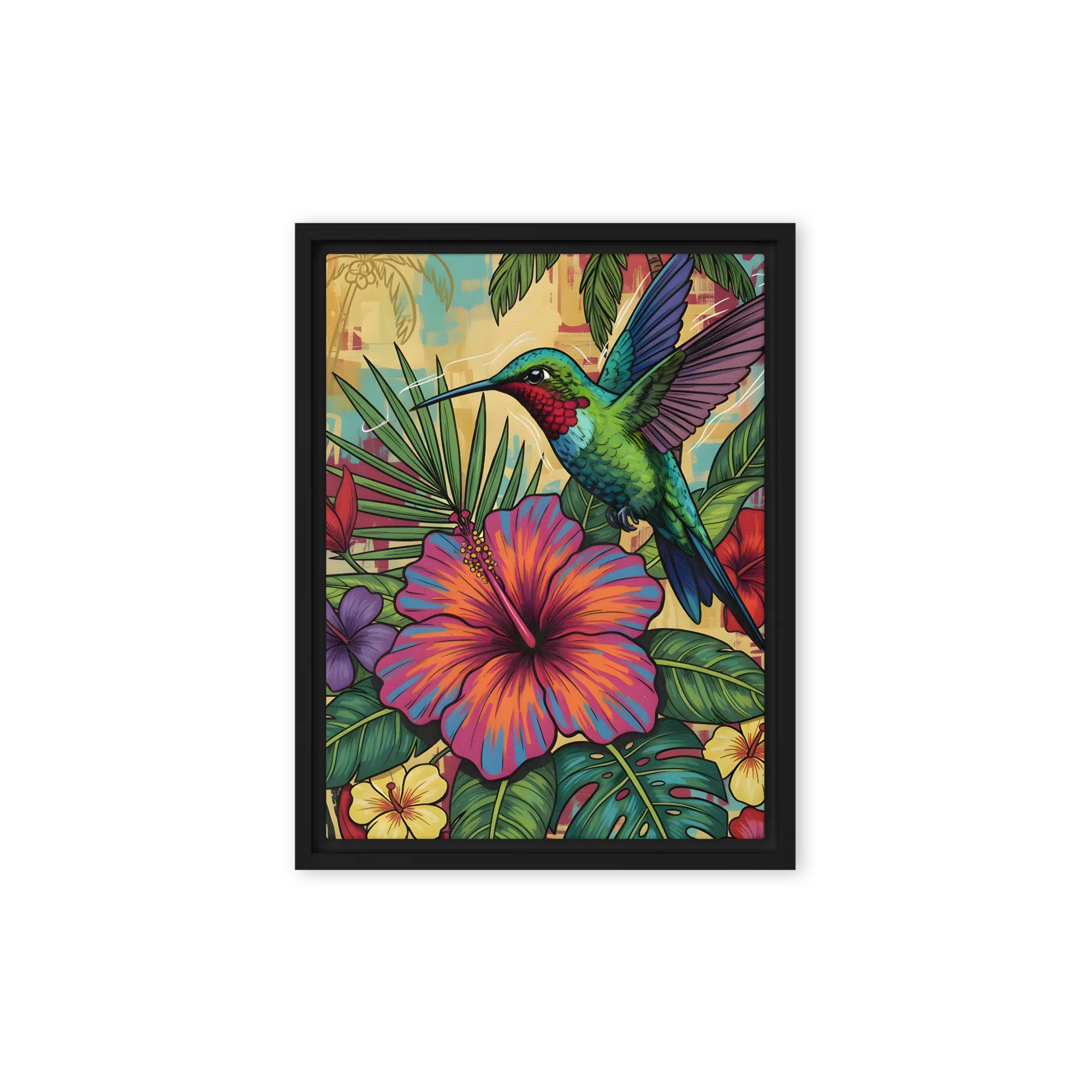 Hummingbird & Hibiscus