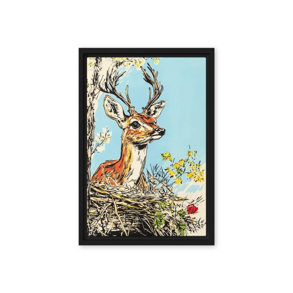 Forest Stag's Nest | Art Print