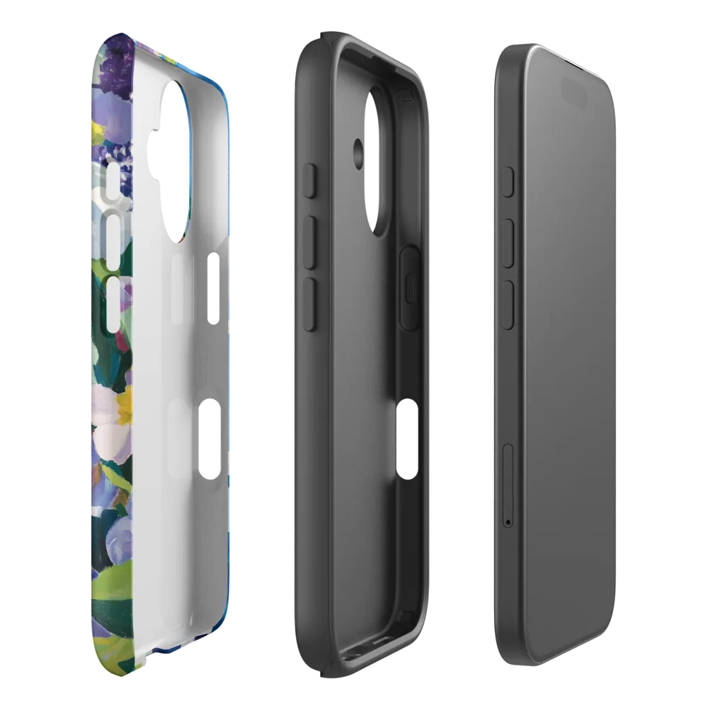 Portrait of a Woman with Floral Crown | Phone Case