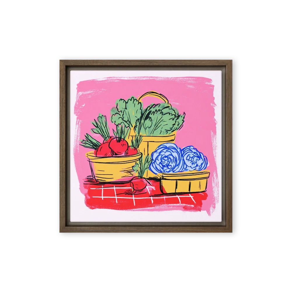 Harvest Produce Still Life | Art Print