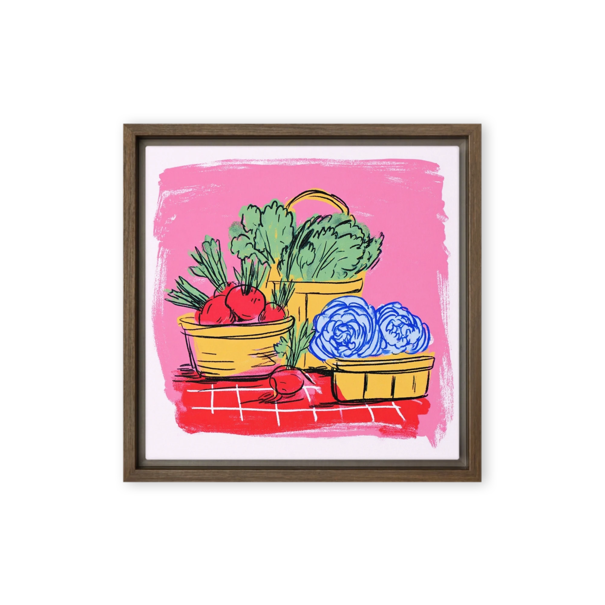 Harvest Produce Still Life | Art Print