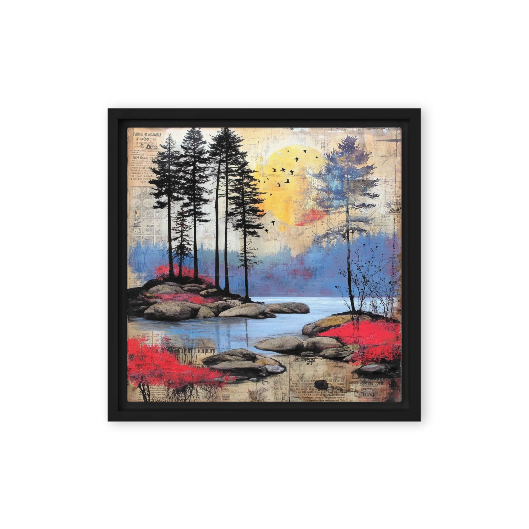 Lakeside Pine Forest