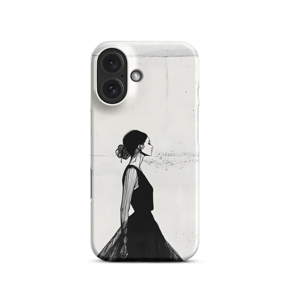 Silhouette in Black | Phone Case