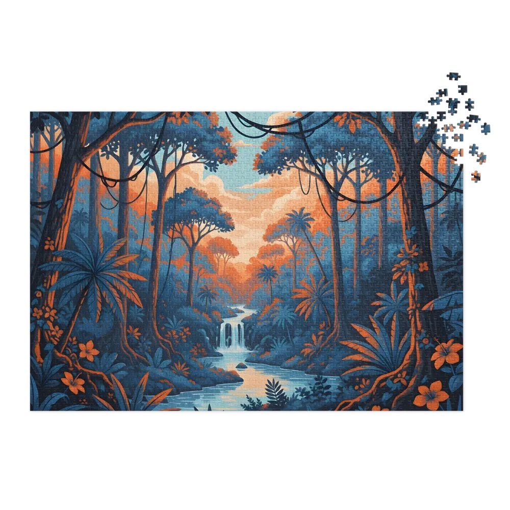 Azure Ember Falls