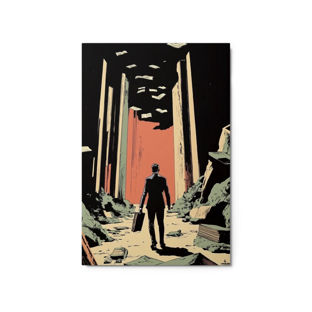 The Architect of Knowledge | Art Print