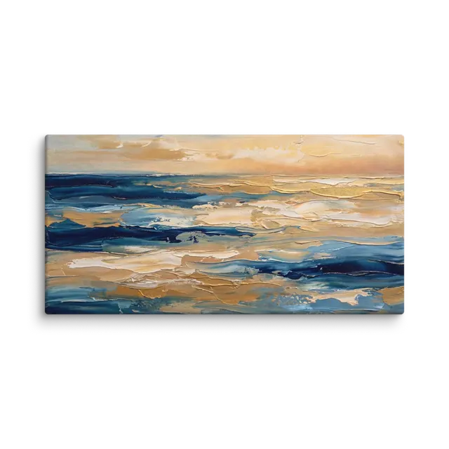 Golden Hour Ocean | Art Print