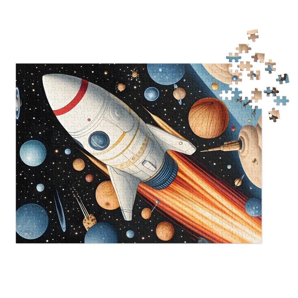 Retro Rocket Journey