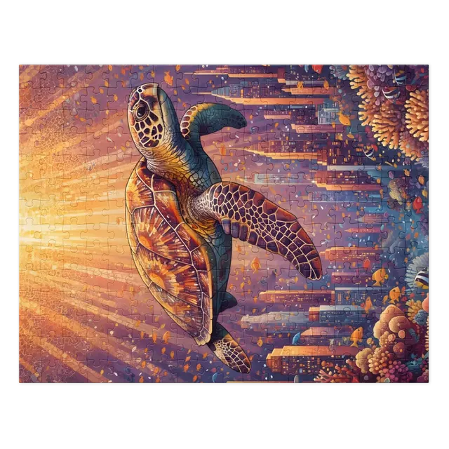 Urban Reef Turtle | Jigsaw Puzzles