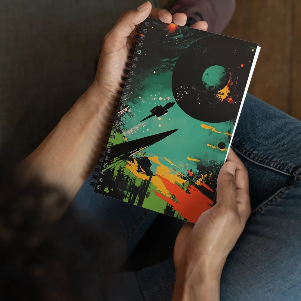 Cosmic Voyage 
 Spiral Notebook | 140 pages