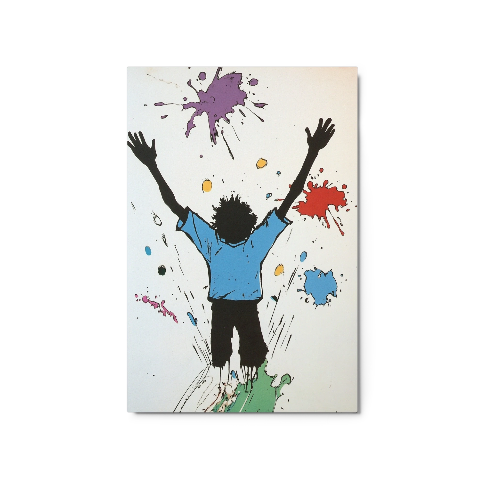 Joyful Child Silhouette