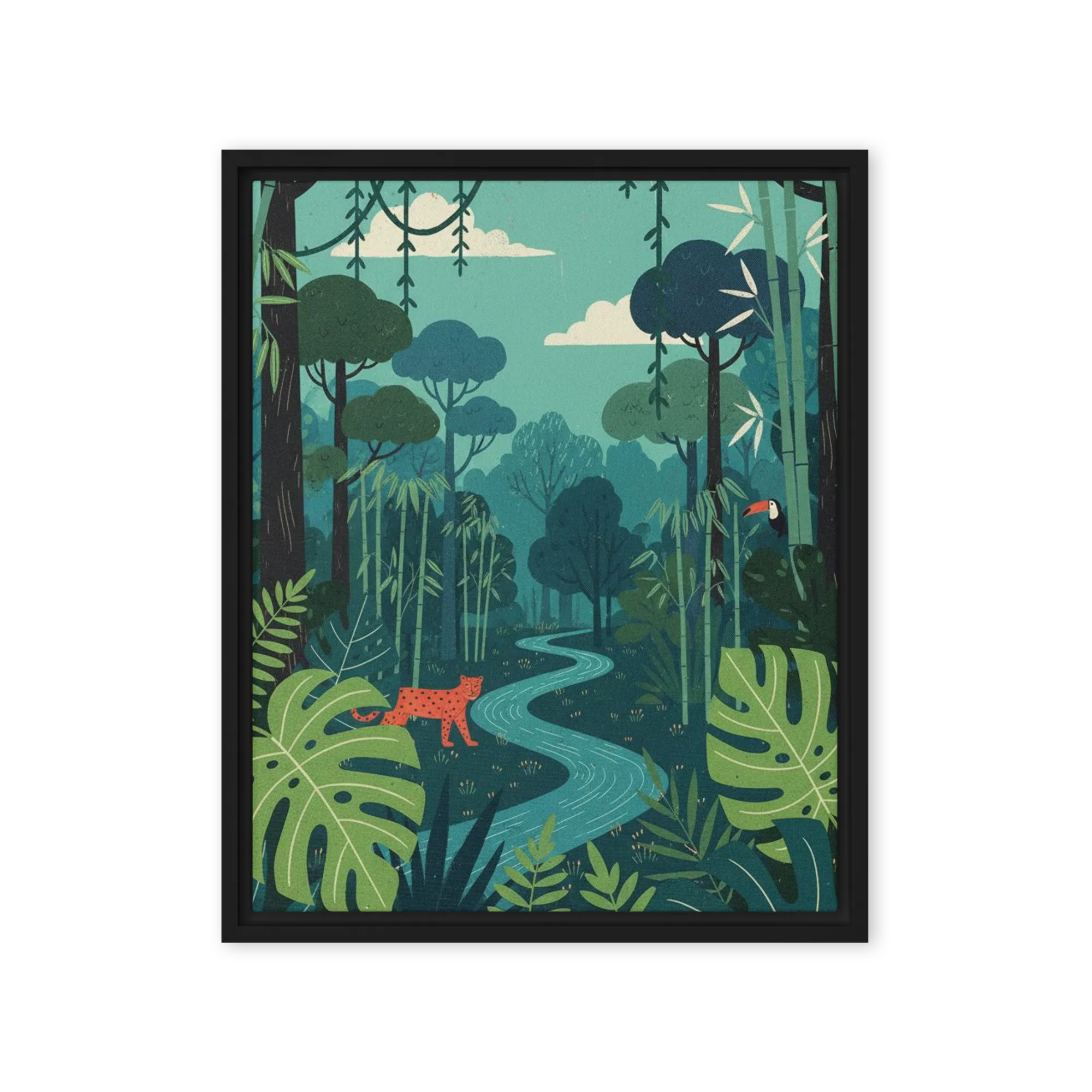 Deep Jungle Path