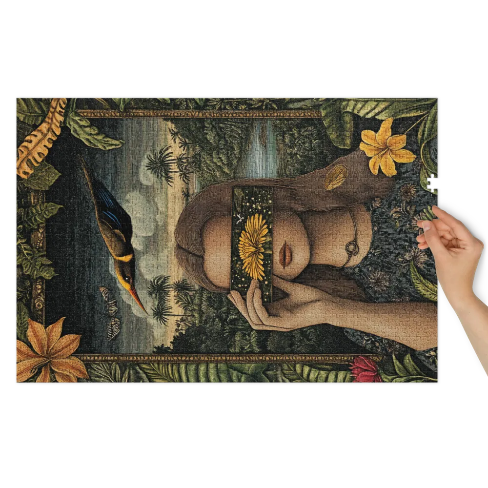 Visão da Selva 
 Puzzle em caixa de metal