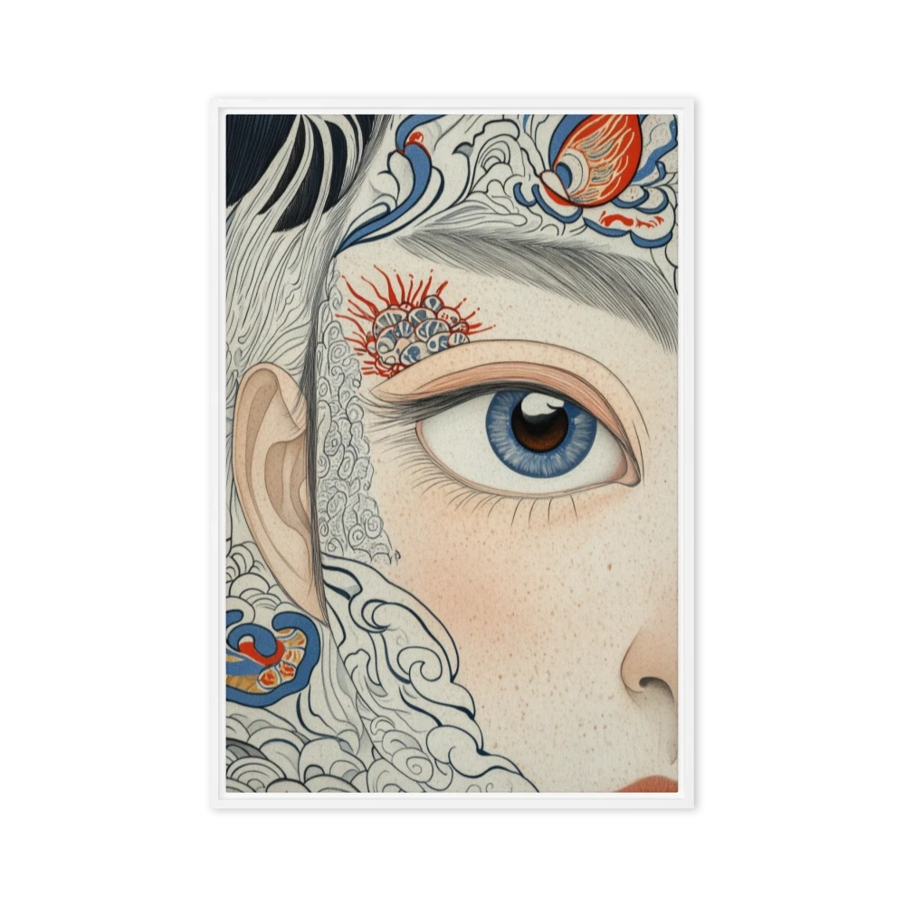 Intricate Female Eye Portrait