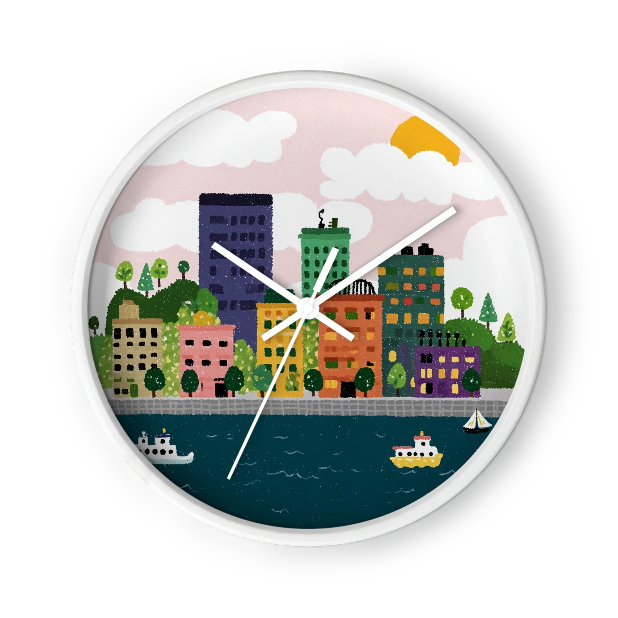Waterfront Cityscape