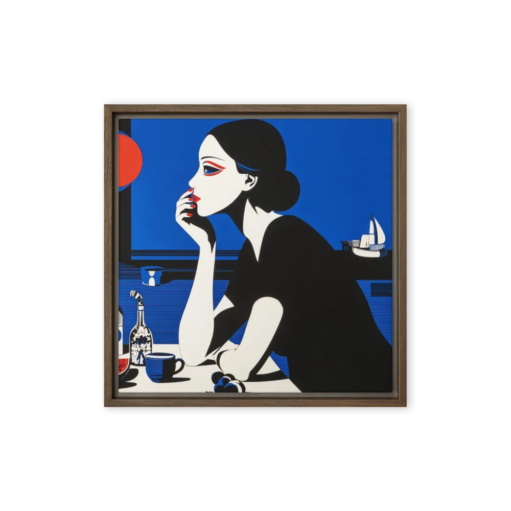 Nightfall by the Sea | Art Print