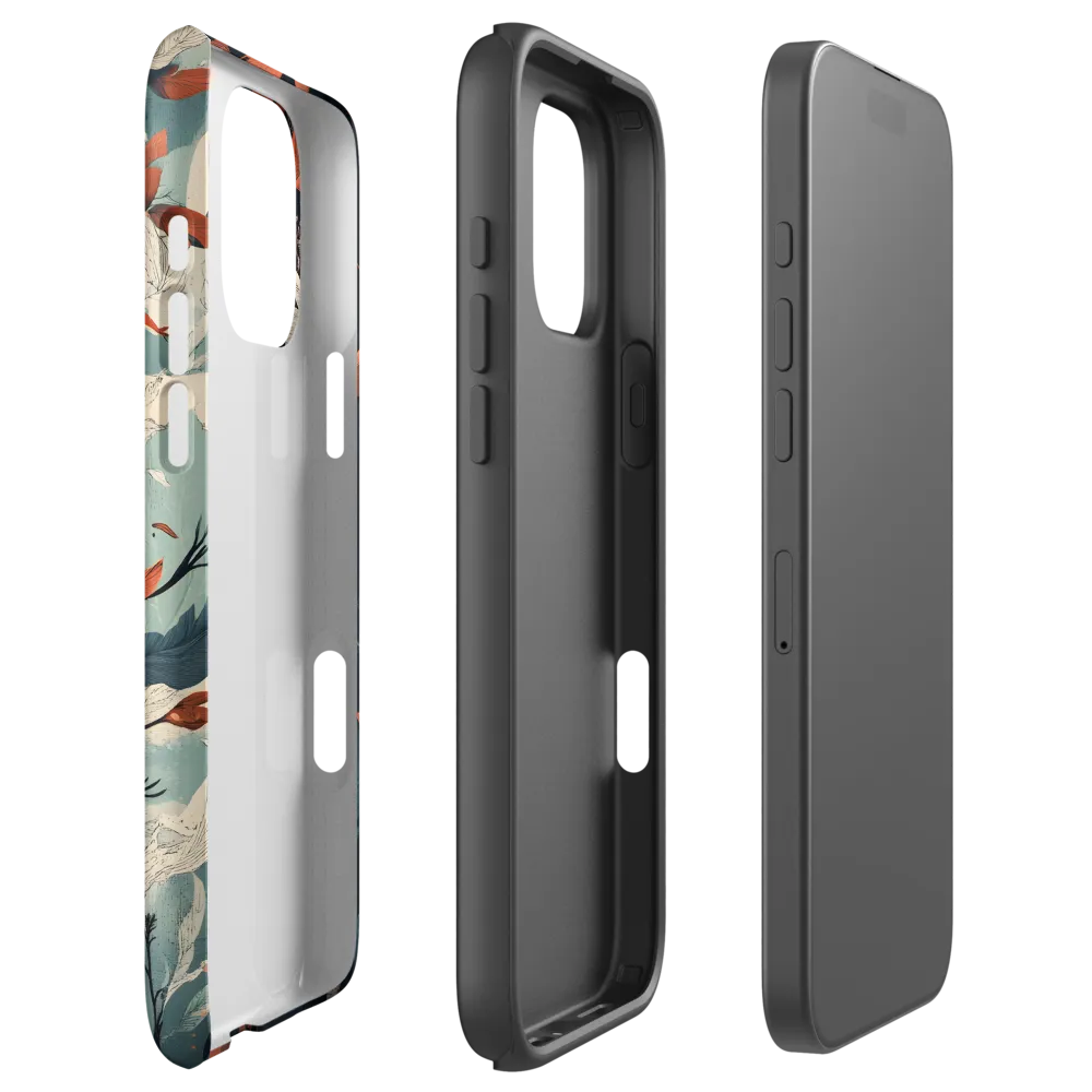 Surreal Female Profile with Nature | Phone Case