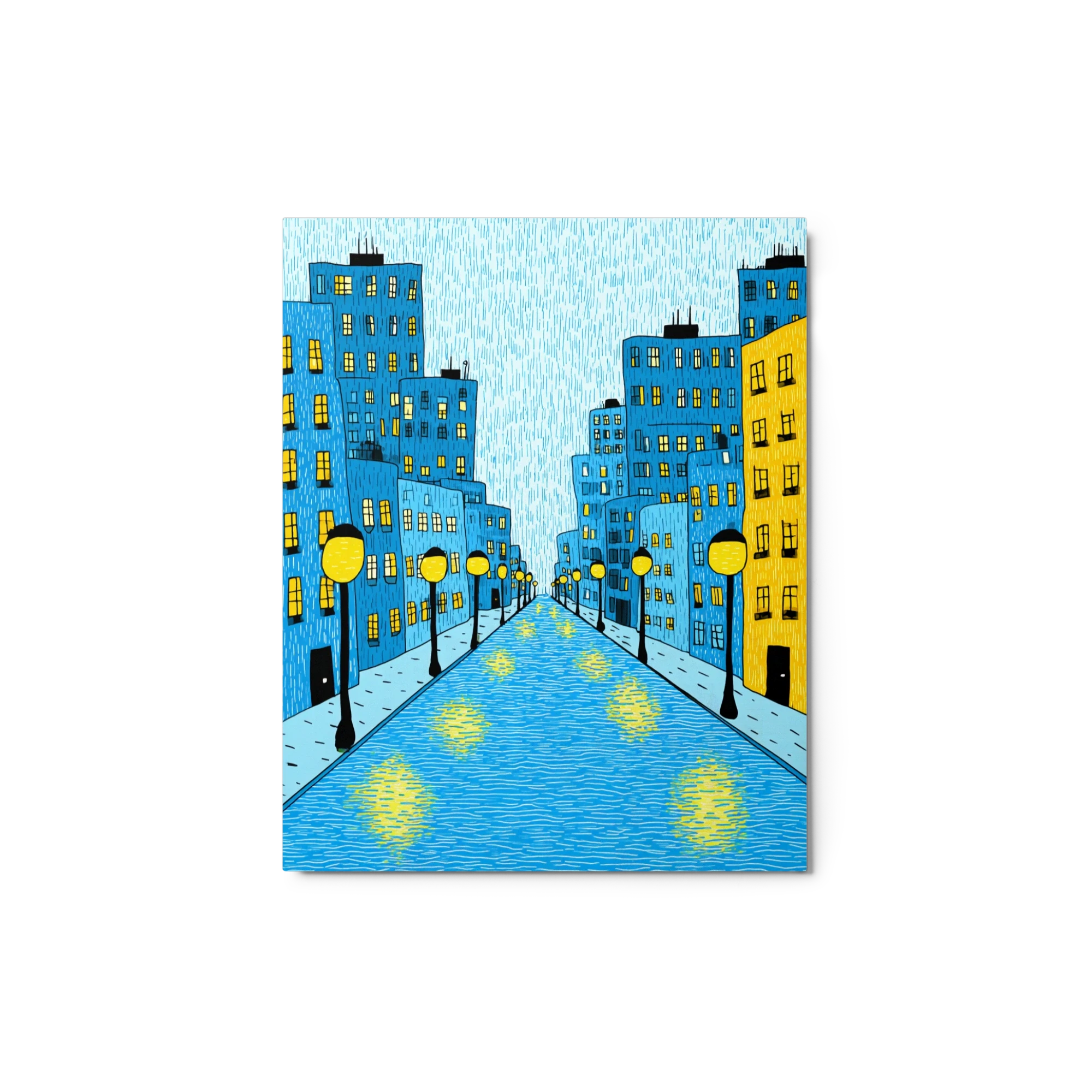 Reflections in Blue