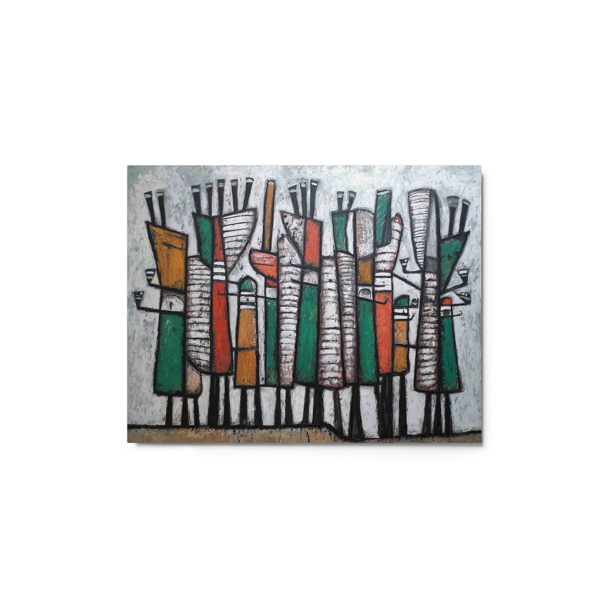 Abstract Figures in Row