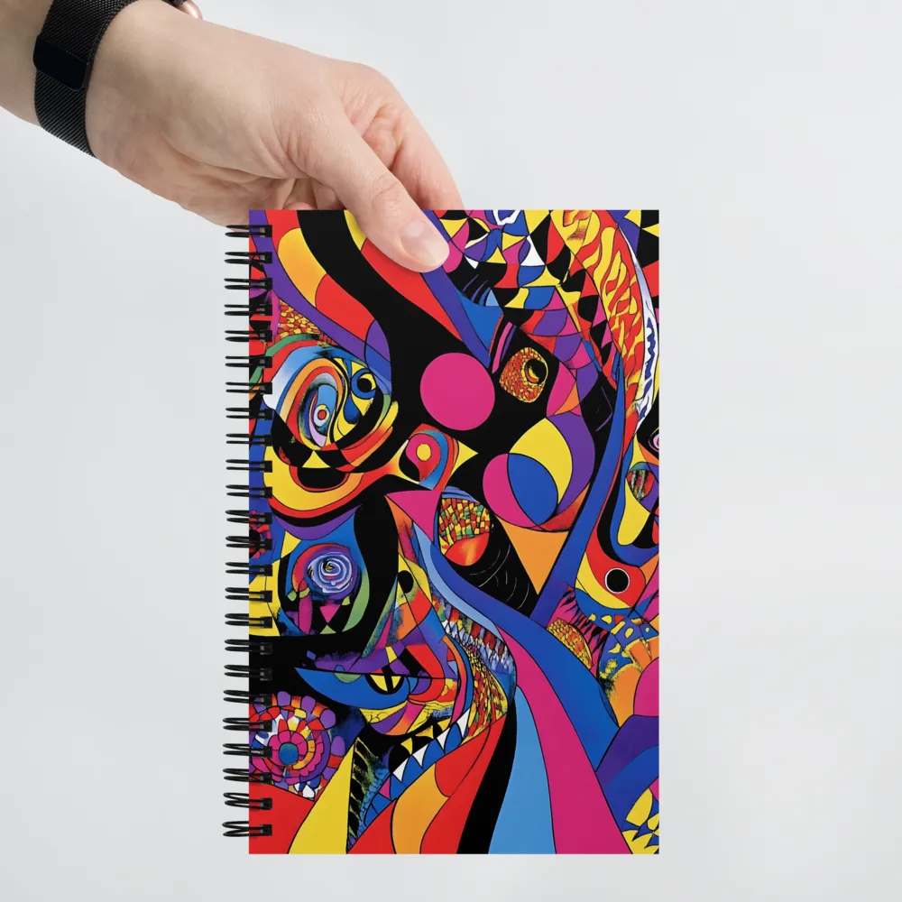 Kaleidoscope of Abstraction 
 Spiral Notebook | 140 pages