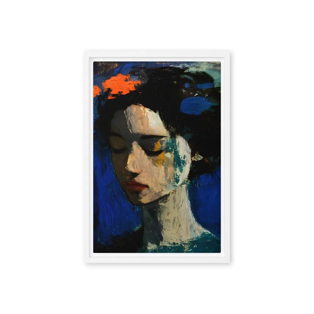 The Pensive Gaze 
 Canvas | 8″x 12″