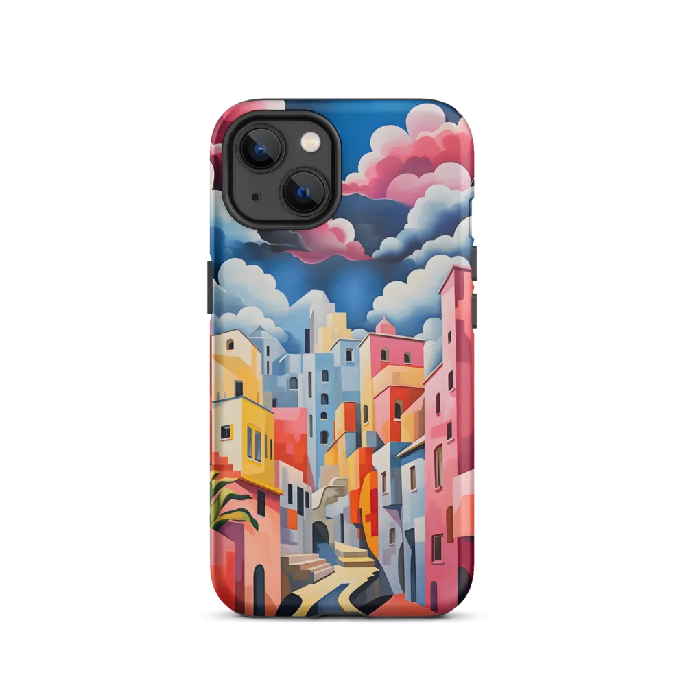 Abstract Colorful Cityscape | Phone Case