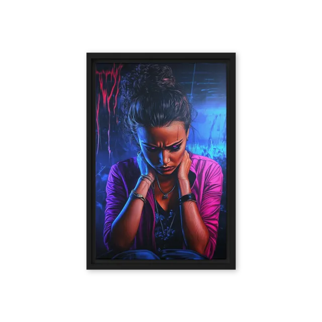 Neon Fury | Art Print