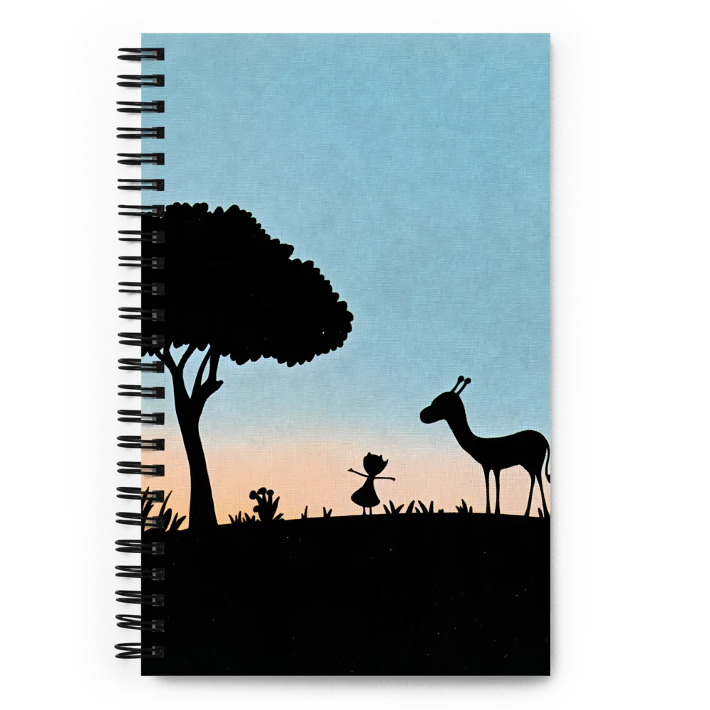 Encounter at Sunset 
 Spiral Notebook | 140 pages