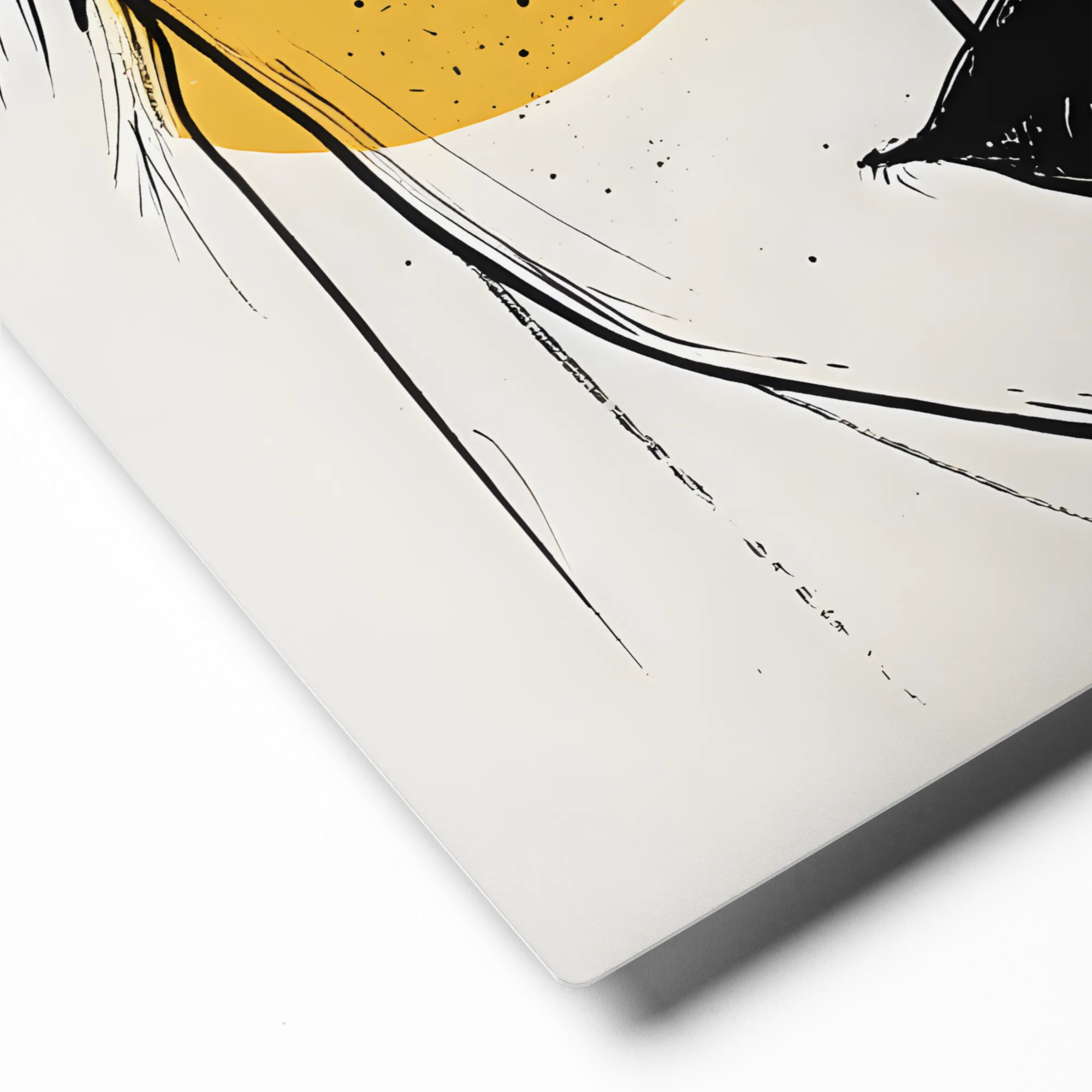 Golden Gaze 
 Canvas | 30″x 30″