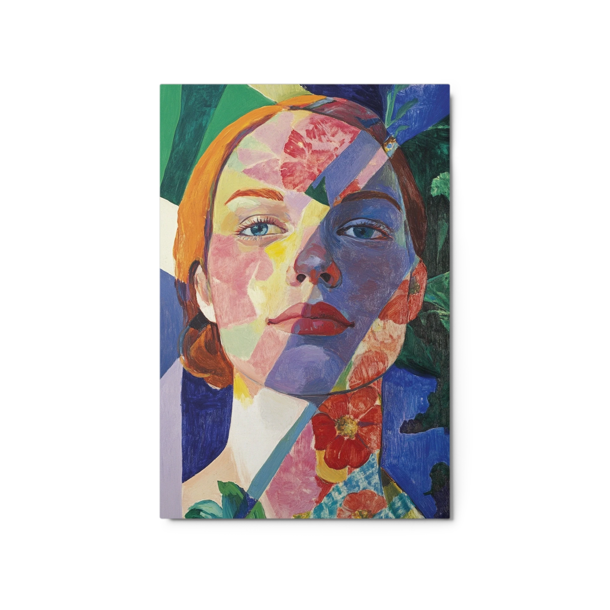 Modern Abstract Portrait of a Woman