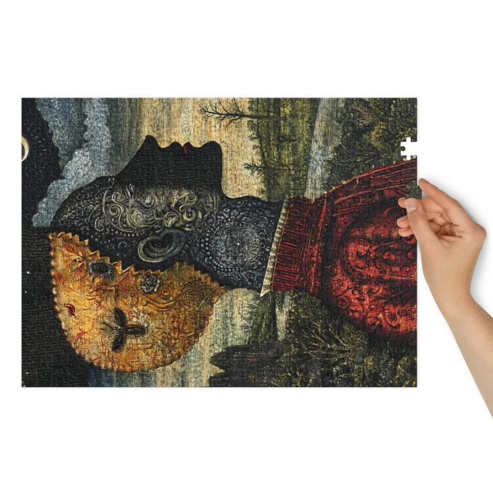 Dualidade da Mente 
 Puzzle em caixa de metal