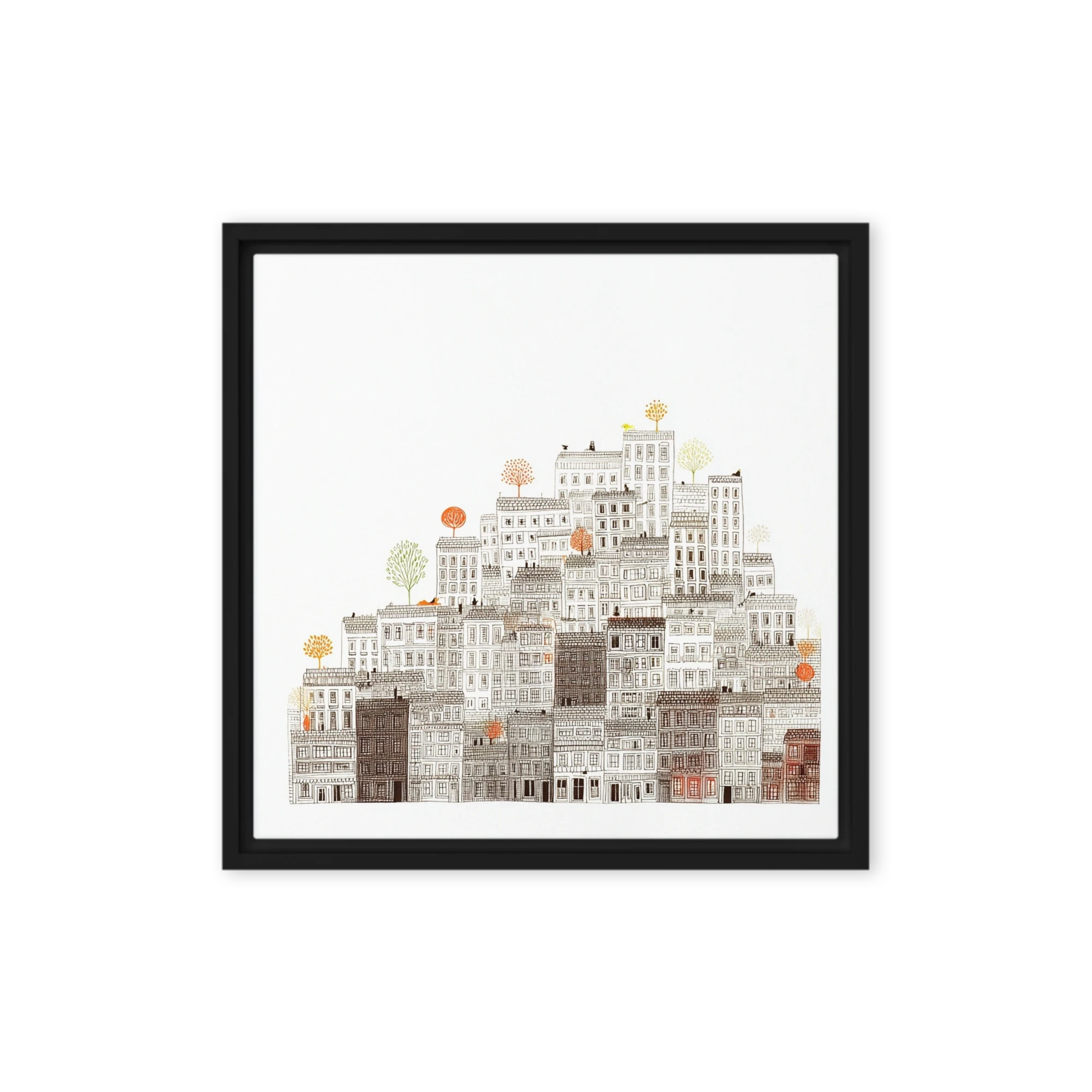 Rooftops and Treetops | Art Print