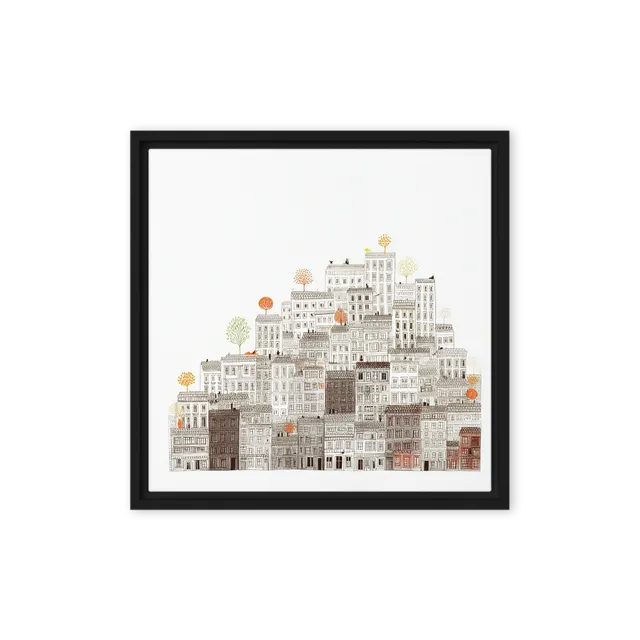 Rooftops and Treetops | Art Print