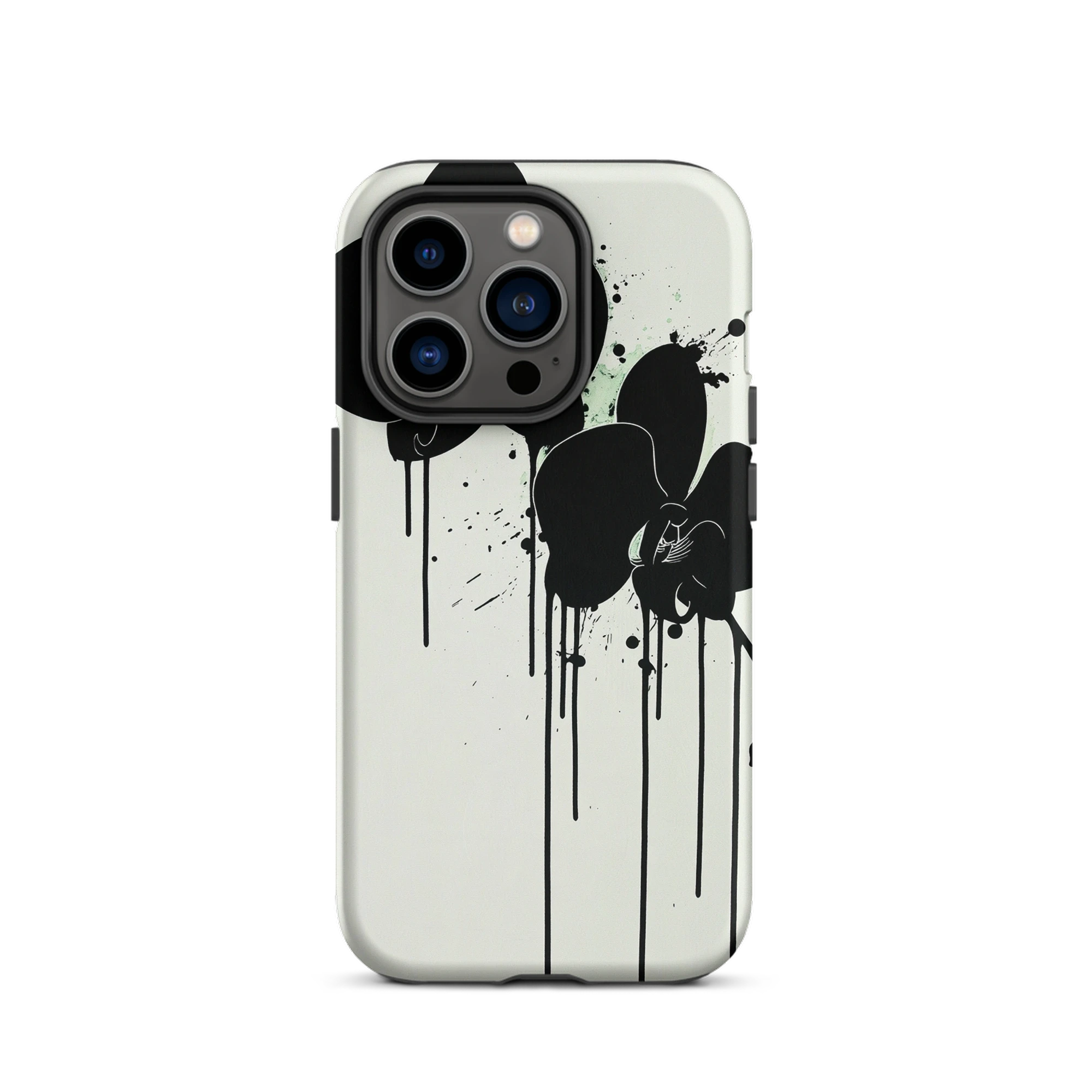 Black Orchid Drips | Phone Case