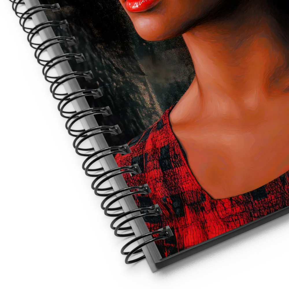 Red Gaze 
 Spiral Notebook | 140 pages