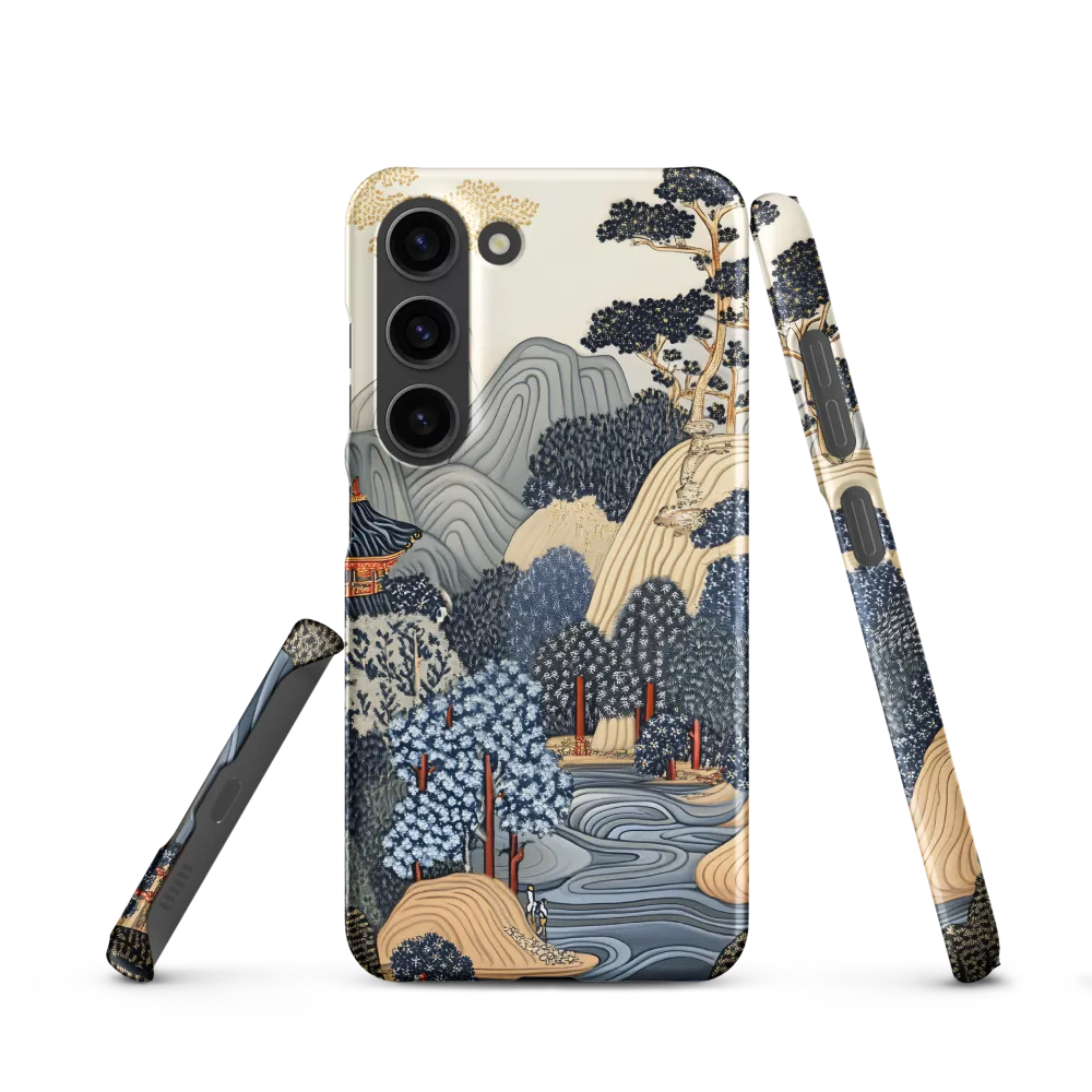 Traditional Oriental Landscape Illustration | Phone Case