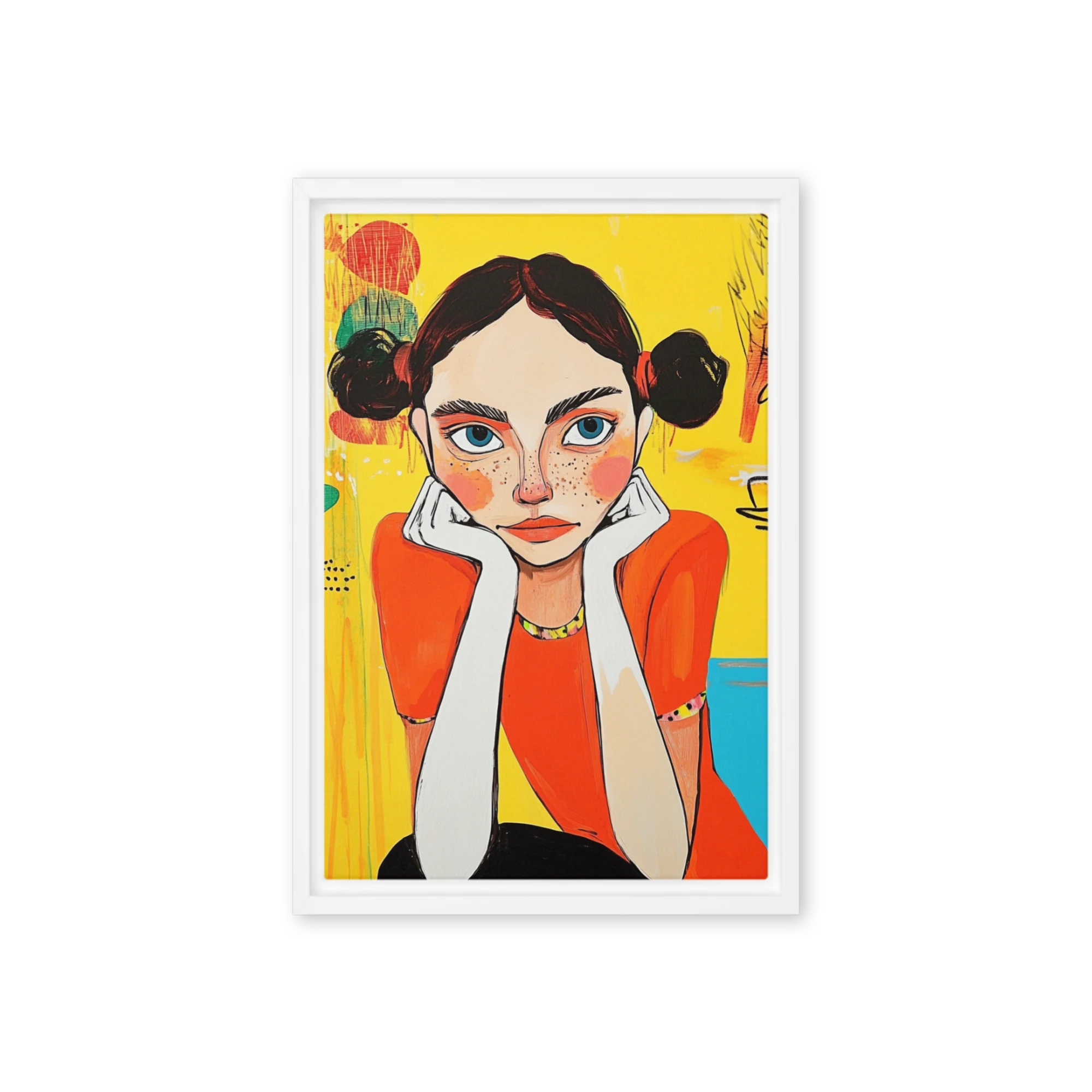 The Freckled Gaze | Art Print