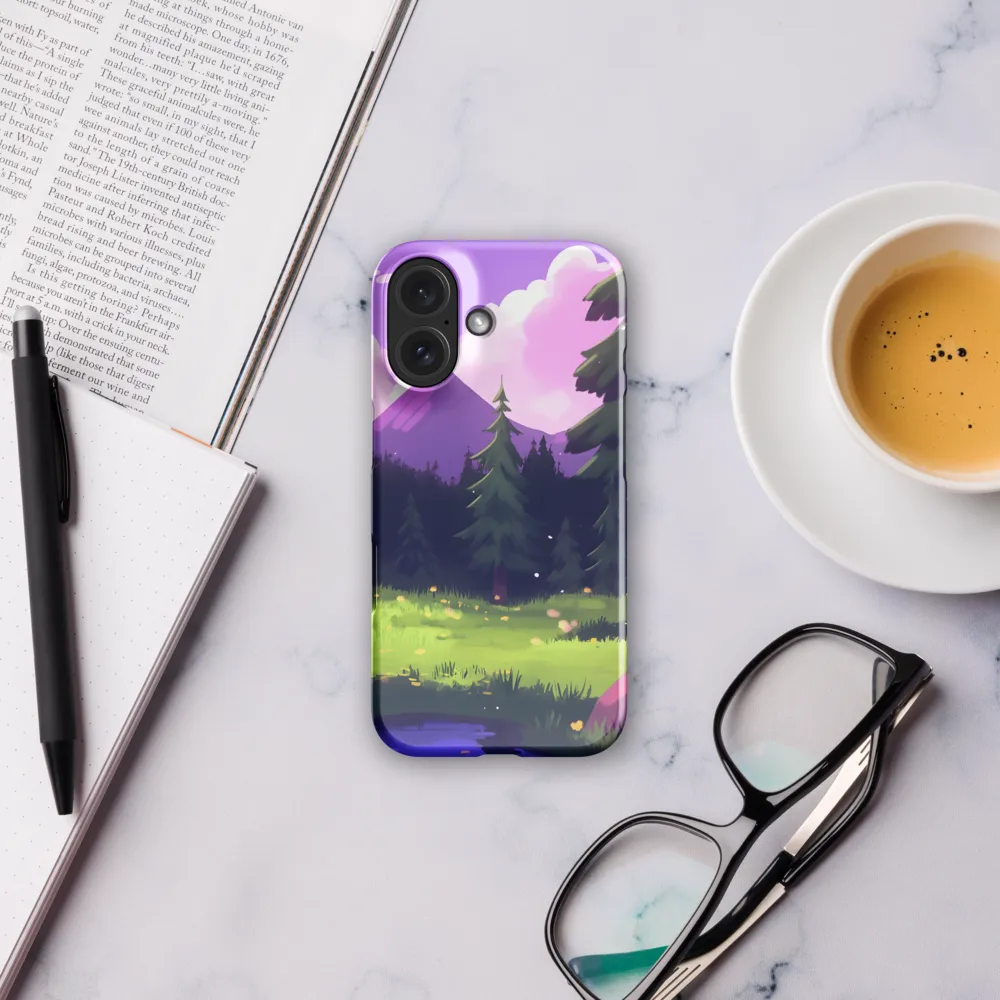 Enchanted Purple Forest 
 iPhone 13 | Tough Case