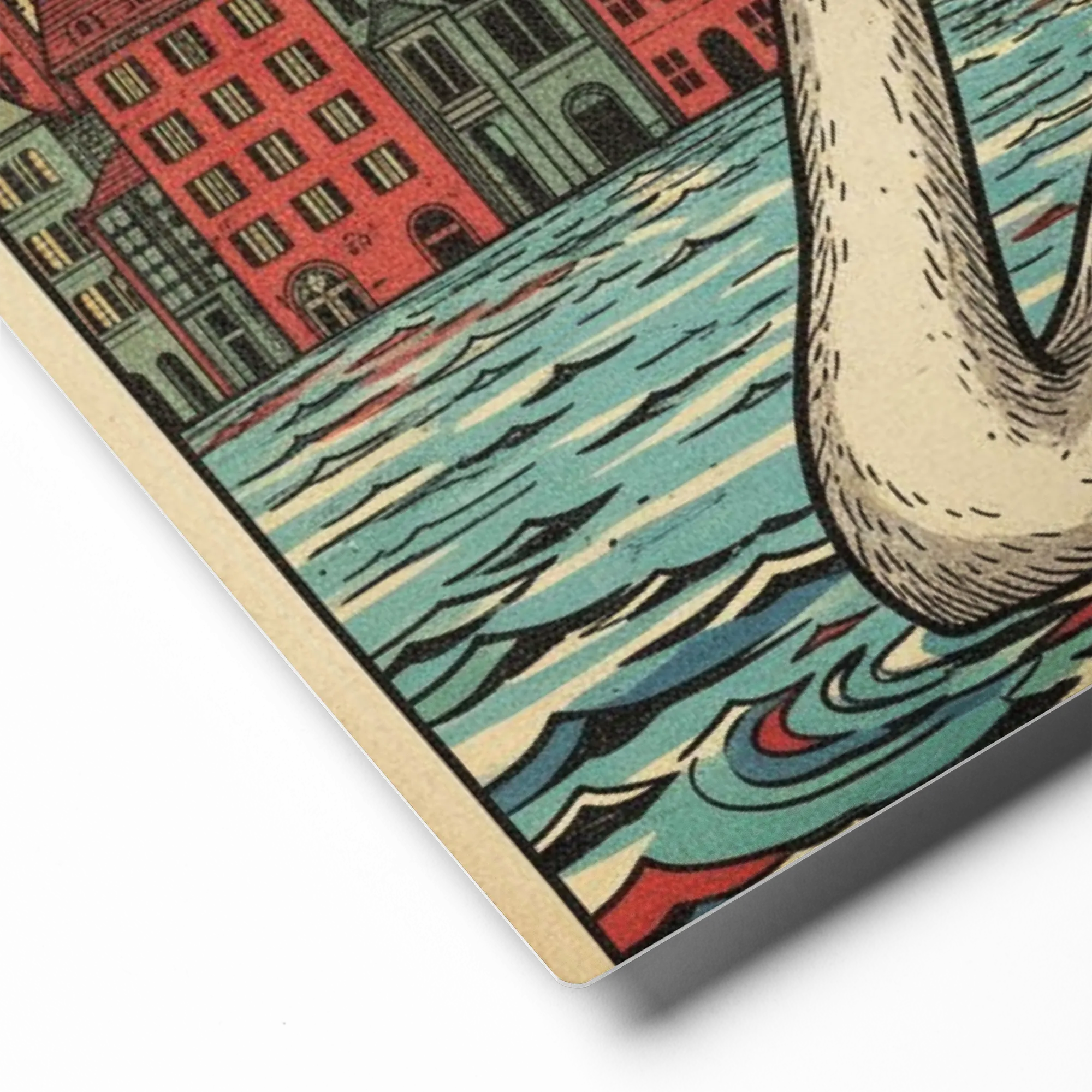 Swan in the City | Art Print