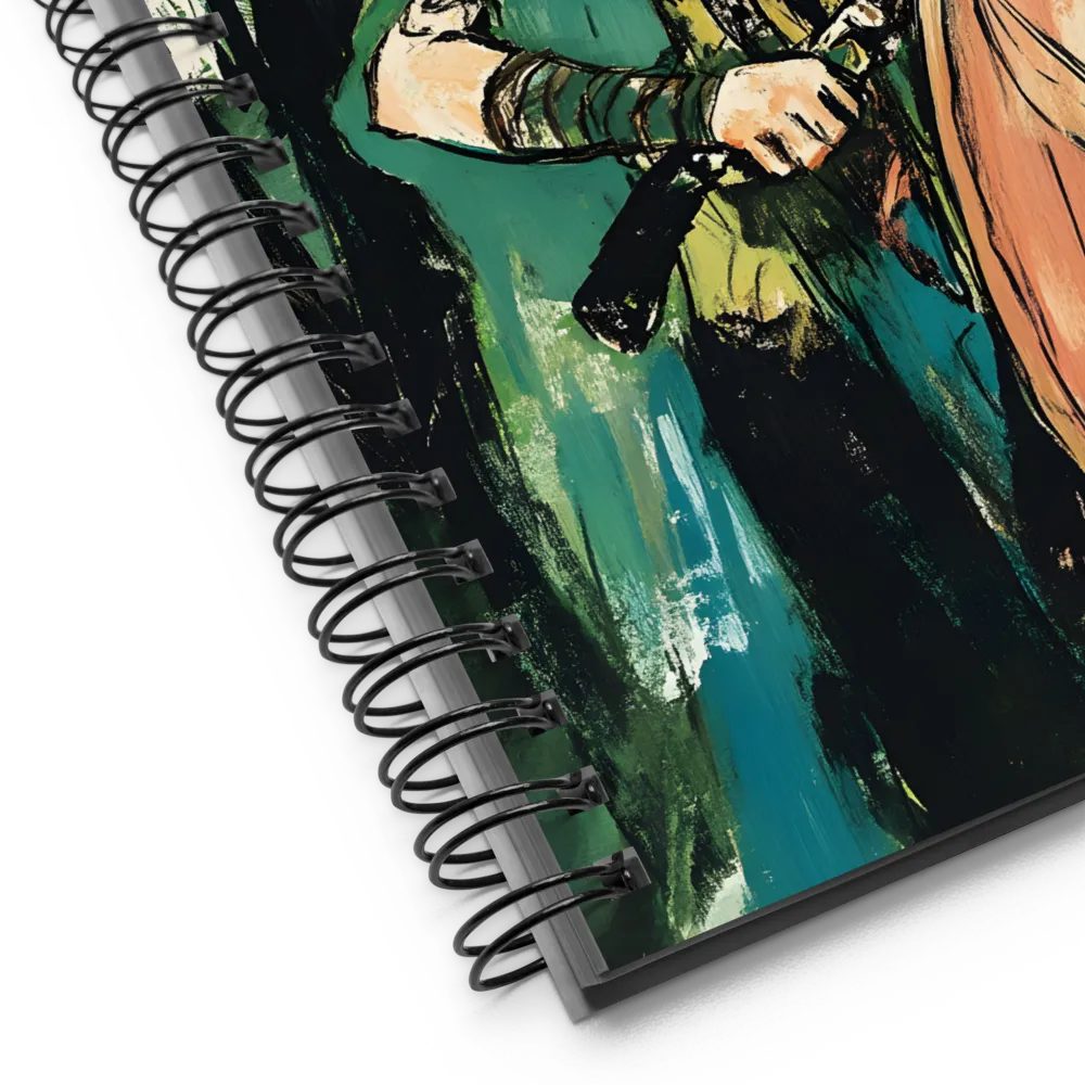 Red-Haired Warrior 
 Spiral Notebook | 140 pages