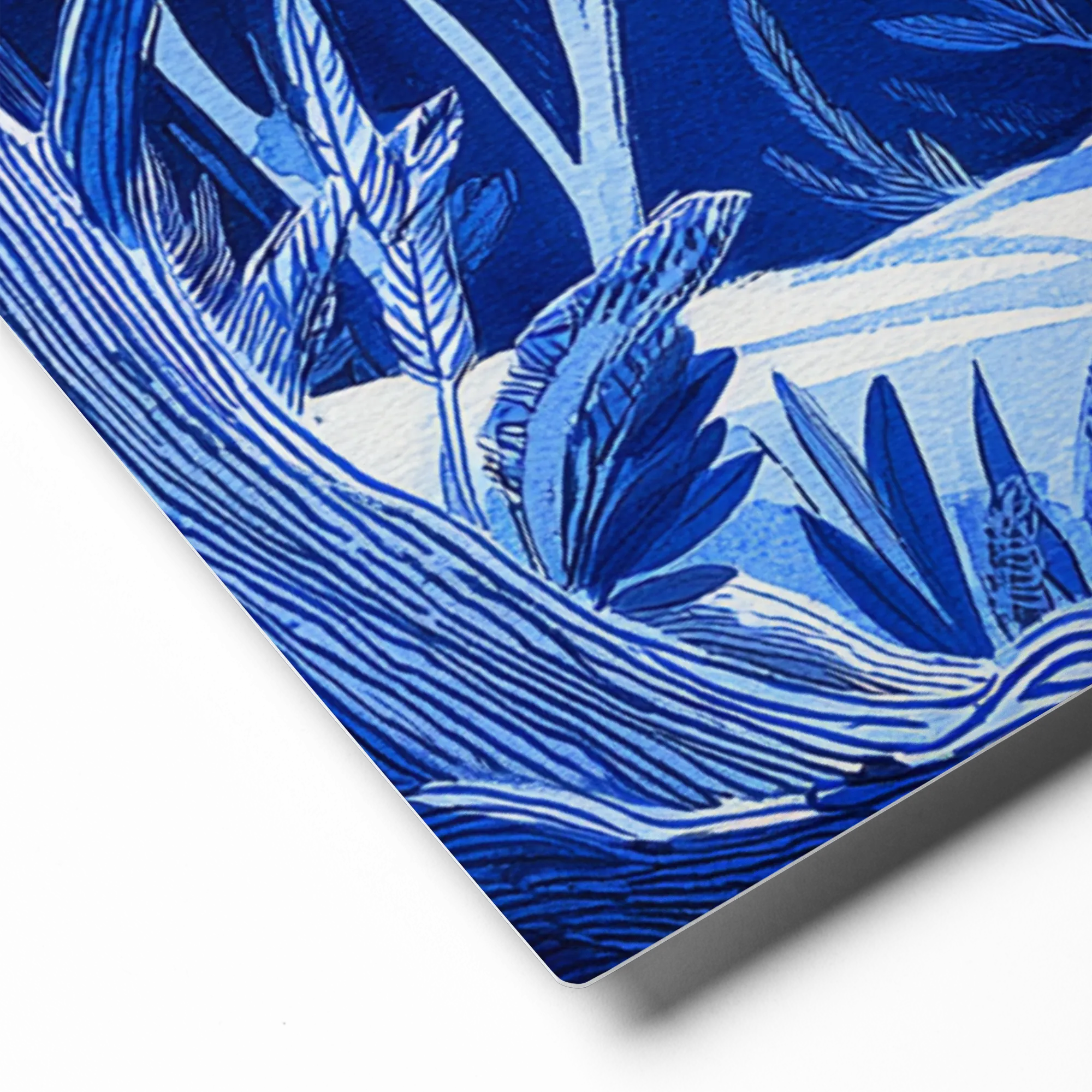 Whispering Woods in Blue | Art Print