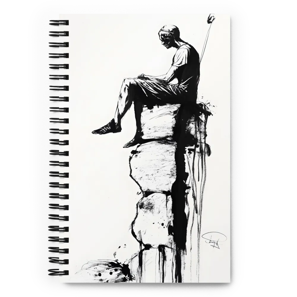 Solitary Contemplation 
 Spiral Notebook | 140 pages
