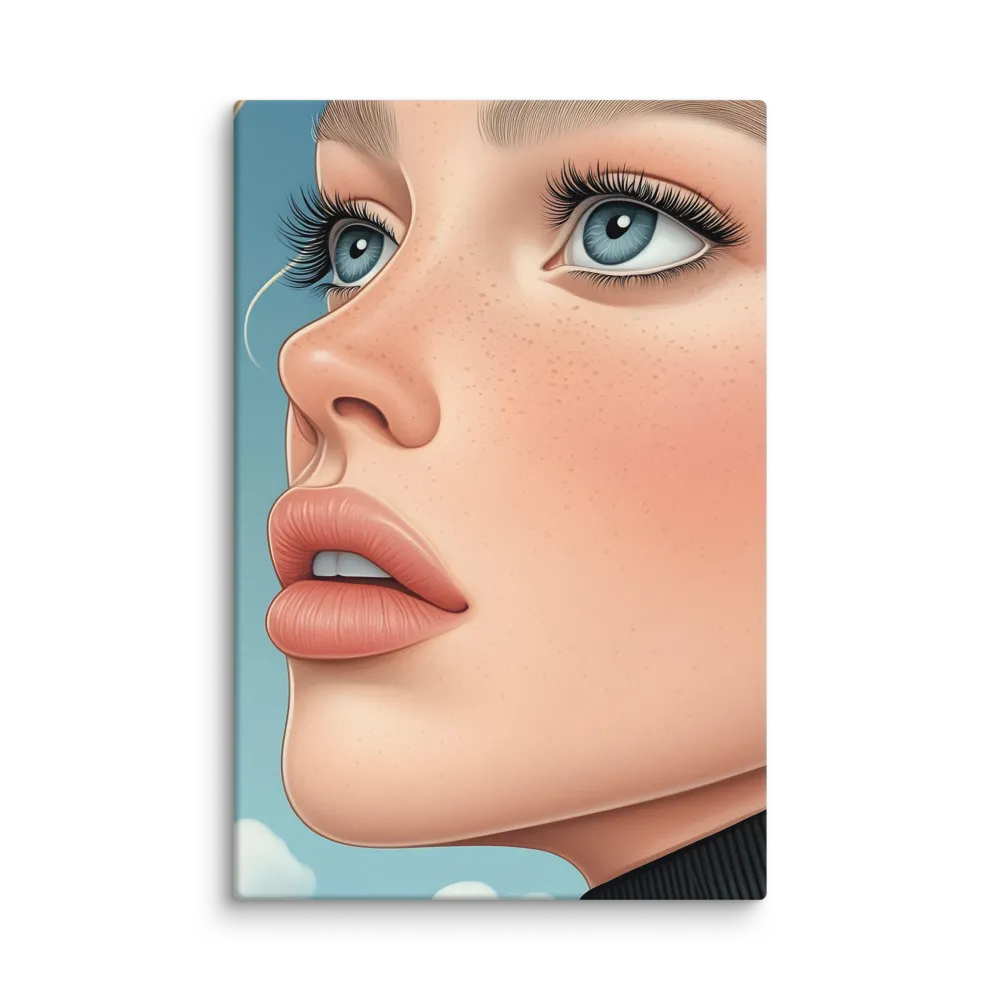 Gaze Towards Sky 
 Canvas | 32″x 48″